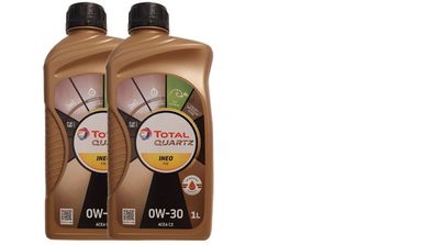 Total Quartz Ineo FDE 0W-30 ACEA C2, Ford WSS-M21950-A, STJLR.03.5007 2x1 Liter