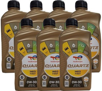 Total Quartz INEO First 0W-30 7x1 Liter