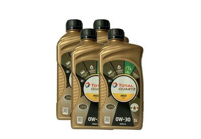 Total Quartz INEO X-tra First 0W-20 4x1 Liter