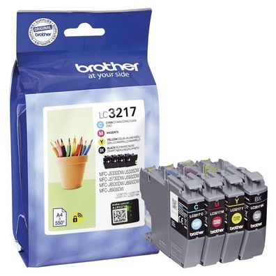 Brother LC3217VALDR Original Brother Tintenpatrone MultiPack Bk, , , (LC-3217VALDR)