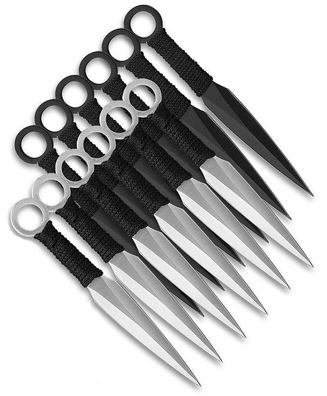 Kunai Wurfmesser 12er Set