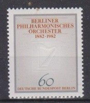 Berlin 1982 postfrisch MiNr. 666 100 Jahre Berliner Philharmonisches Orchester