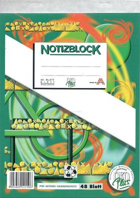 Notizblock A5 48 Blatt glatt