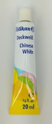 Deckweiß Pelikan 20ML