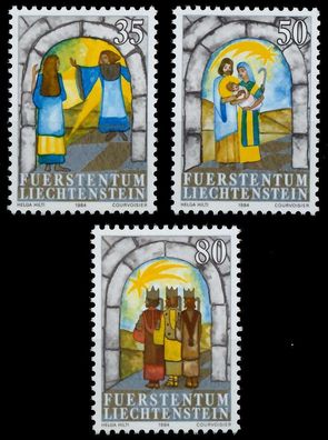 Liechtenstein 1984 Nr 861-863 postfrisch SAF152E