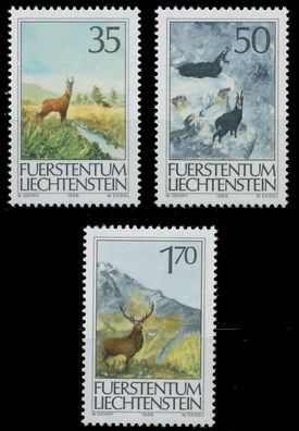 Liechtenstein 1986 Nr 907-909 postfrisch SAF171A