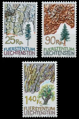 Liechtenstein 1986 Nr 913-915 postfrisch SAF175A