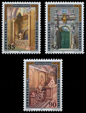 Liechtenstein 1987 Nr 925-927 postfrisch SAF17DE