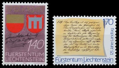 Liechtenstein 1987 Nr 928-929 postfrisch SAF1802