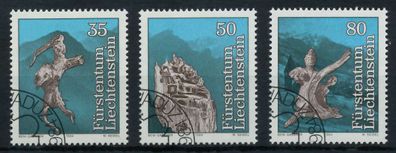 Liechtenstein 1984 Nr 843-845 gestempelt SAF1896