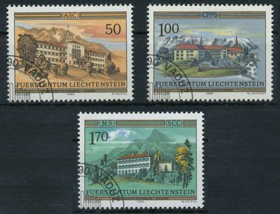 Liechtenstein 1985 Nr 868-870 gestempelt SAF196A