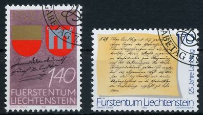 Liechtenstein 1987 Nr 928-929 gestempelt SAF1B96