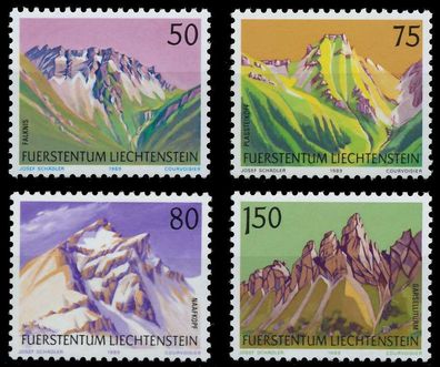 Liechtenstein 1989 Nr 974-977 postfrisch X112D0A
