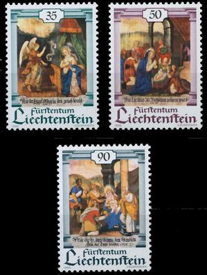 Liechtenstein 1990 Nr 1005-1007 postfrisch X112D3E