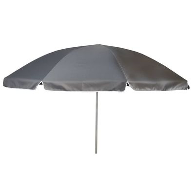 Bo-Camp Sonnenschirm 165 cm Grau