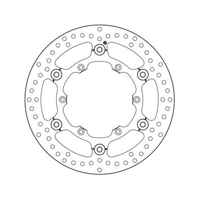 BREMBO Serie Oro Bremsscheibe schwimmend - 78B40848