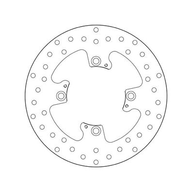 BREMBO Serie Oro Bremsscheibe starr - 68B407N6