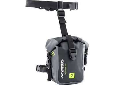 Beintasche Acerbis Werkzeugtasche leg toolbag Enduro Cross Motorrad sw-grau