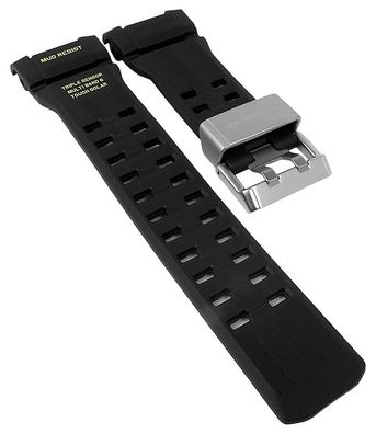 Casio G-Shock Uhrenarmband 10664306 Resin schwarz GWG-B1000-1A