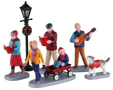 Merry songs set of 6 Weihnachtsfigur Lemax