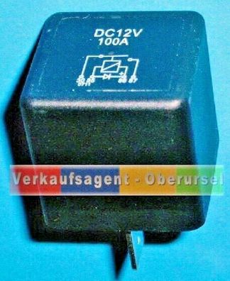 KFZ, Oldtimer, Boot: 12 Volt / 100 Ampere Schließer mit Sperrdiode ohne Halter