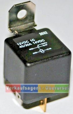 KFZ / Oldtimer / Wohnmobil: Wechselrelais, 12 Volt, 30 (40) Ampere, (#2),