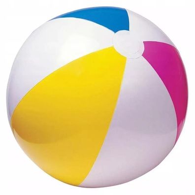 Intex Bunter Wasserball Wasserball Strandball aufblasbarer Ball ca. 61 cm