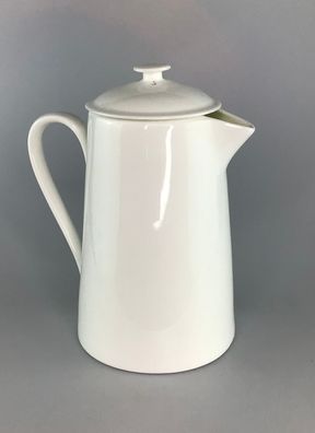 Dibbern Kaffee-/Teekanne Porzellan weiß H:22cm D:11cm