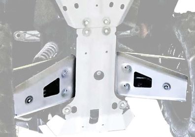 RIVAL Rear Arm Guard Kit - Aluminium Polaris Sportsman 850 / 1000 XP