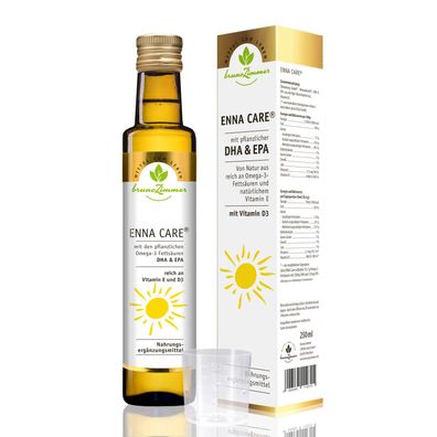 ENNA Care® Öl mit Vitamin D3 und DHA + EPA 250ml -MZL