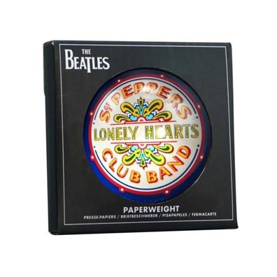 The Beatles: Paperweight Boxed (70Mm) - The Beatles (Sgt. Pepper)