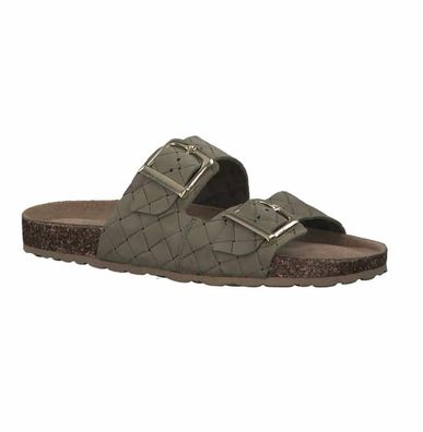 Marco Tozzi Sandalen 27405 olive stripes - Größe: 40