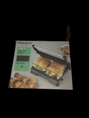 Progress Grill, Toaster, Griller, Health Grill 2 in 1, 180 grad Heiß, Grillen