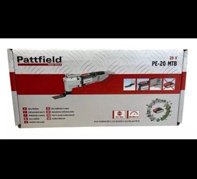 Pattfield AKKU Multifunktionswerkzeug Multitool PE-20 MTB (ohne AKKU)