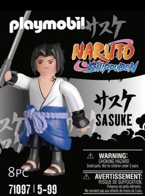 2 X Playmobil Naruto Shippuden 71097 Sasuke mit Ninja-Schwert NEU & OVP