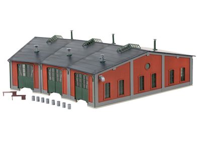 Maerklin 72887 Ring-Lokschuppen 3-ständig 12° Bausatz Spur H0