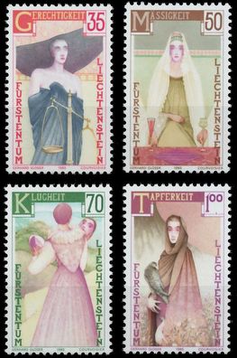 Liechtenstein 1985 Nr 871-874 postfrisch SAF159E