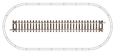 Roco 42008 ROCO LINE-Gleisoval mit Bettung: a. 215 Spur H0