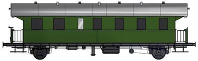 Kiss 828024 Donnerbüchse BCi-28/29 1./2. Kl. DB Ep. Spur 1