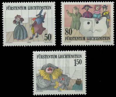 Liechtenstein 1985 Nr 887-889 postfrisch SAF1642