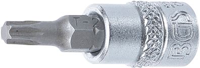 Bit-Einsatz | Antrieb Innenvierkant 6,3 mm (1/4") | T-Profil (für Torx) T25 BGS