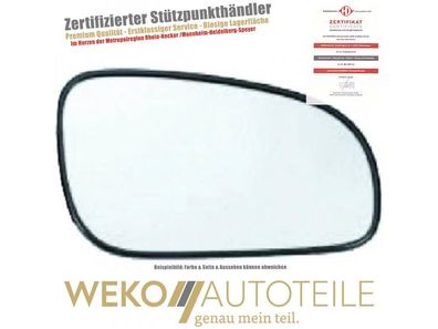 Spiegelglas, Außenspiegel rechts Diederichs 7661026 für VOLVO