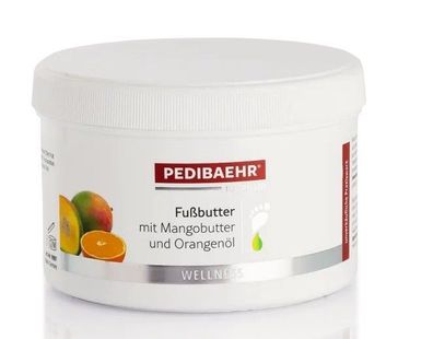 Pedibaehr - Fußbutter mit Mango und Orangenöl 450 ml  erholsame Wellness-Pflege