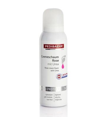 Pedibaehr - Cremeschaum Rose 125 ml