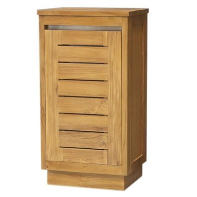 Waschbeckenunterschrank Severa Teak Massivholz - Breite vom Unterschrank: 40 cm