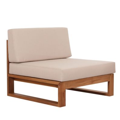 Loungesessel Molveno Teak Massivholz mit Auflagen von Teako Design