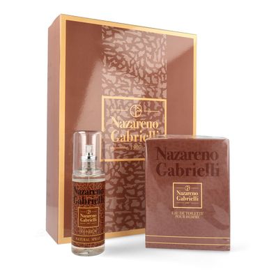 Nazareno Gabrielli Geschenkset Herren Eau de Toilette 100 ml + deo 120 ml