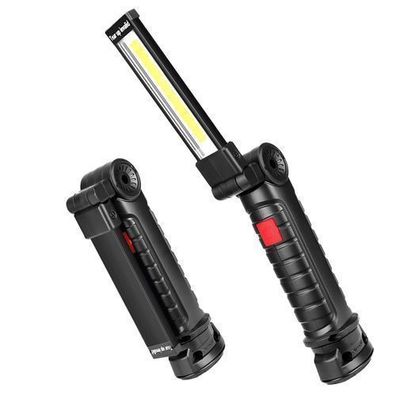 COB LED Arbeitsleuchte Magnet Clip Werkstattleuchte Handlampe Taschenlampe Retoo