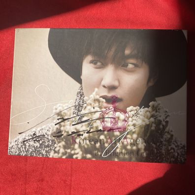 Lee Min Ho Song for you Album Autographed CD/DVD