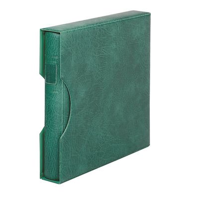 Lindner Ringbinder mit Schutzkassette Set Nr.1124 in grün